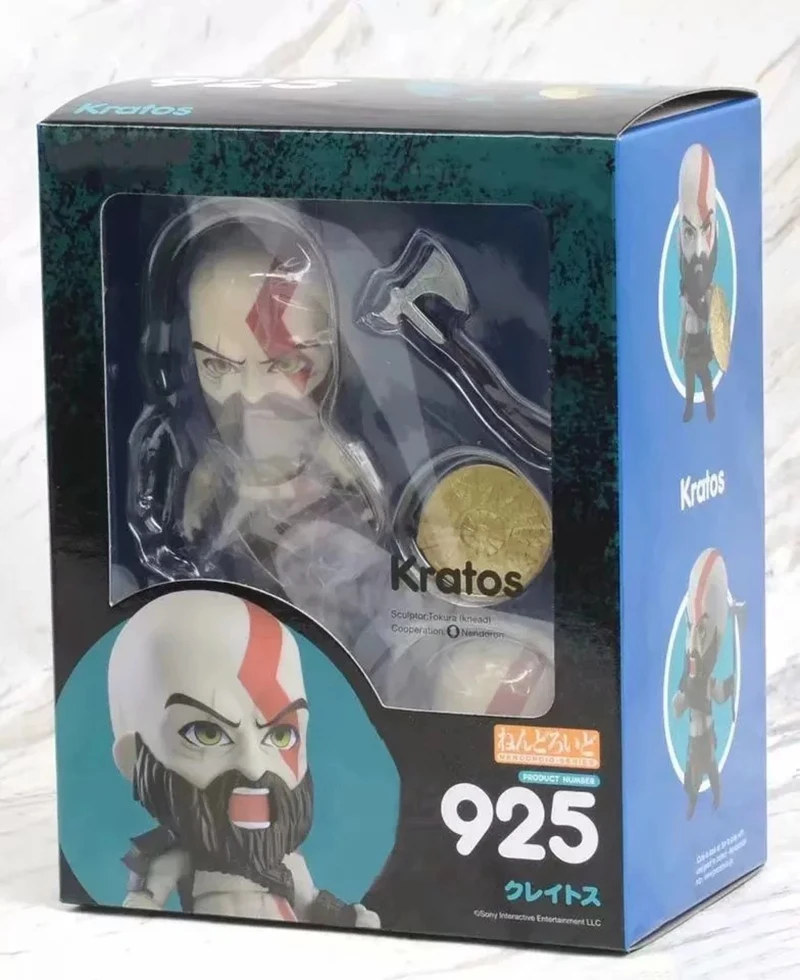 

NECA God of War Figure Ghost of Sparta Kratos Action Figure PVC 925 Q Version Collectible Model Toys Doll Gift
