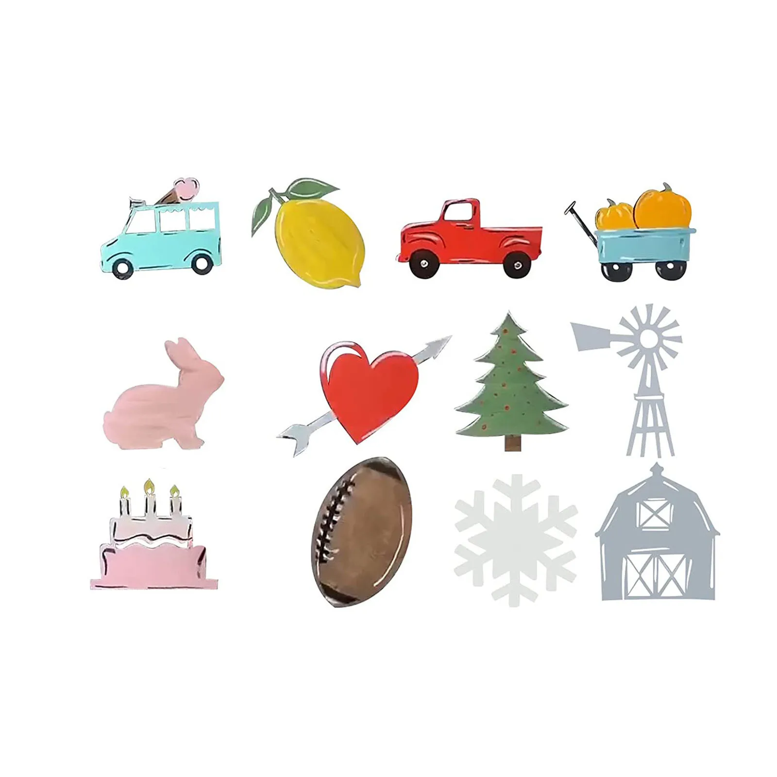 

Gnome Door Hanger Seasonal Welcome Sign With Interchangeable Hanging Handmade Interchangeable Holiday Pieces for Front Door