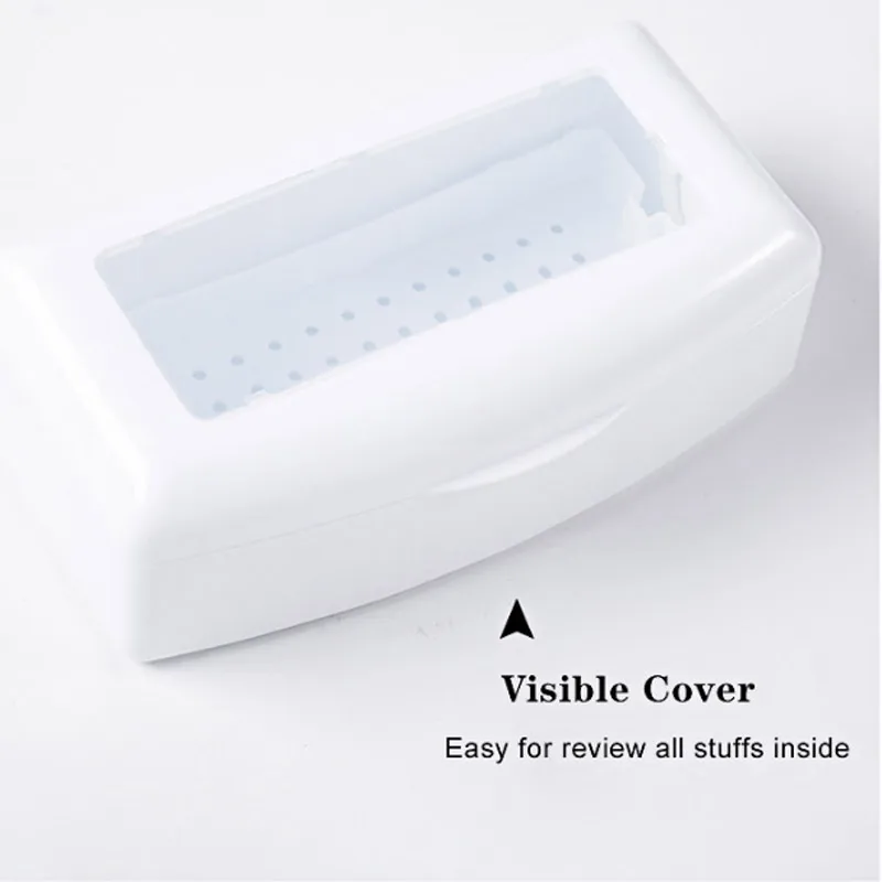 Disinfection Tray Box Alcohol For Manicure Instruments Steel Metal Nipper Equipment Tool | Красота и здоровье