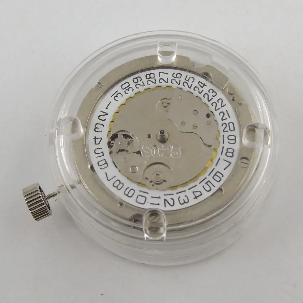 

Vintage Round Mechanical Automatic movement ST2555 small second hand date watch movement