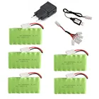 8,4 v 1800mAh зарядное устройство наборы для Rc игрушечных лодок пистолет автомобиль Танк Поезд робот NIMH AA 8,4 v аккумуляторная батарея
