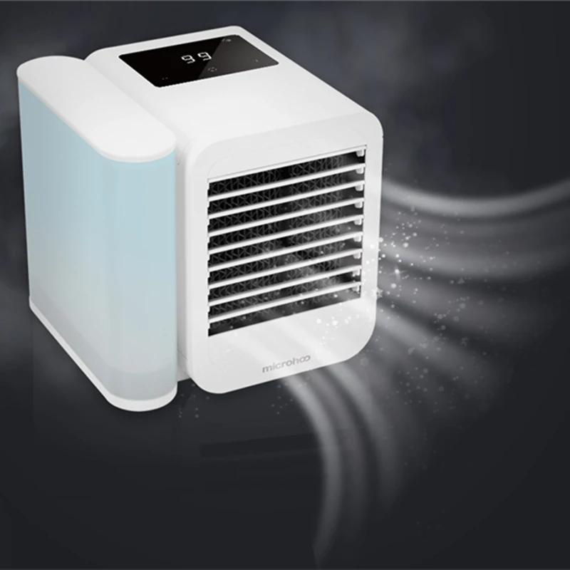 

Microhoo portable air conditioner fan 1000ml Water Capacity Air Conditioner Touch-Screen 99-speed Adjustment Cooling Fan