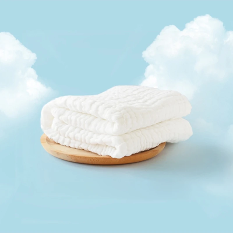

Reusable Baby Muslin Blanket Infant Swaddle Wrap Newborn Soft Breathable Gauze Bedding Bath Towel Shower Gifts DXAD