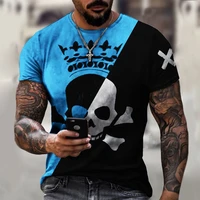 rose print t shirt mens 2021 new design style big bed print wasteland style t shirt comfortable breathable quick drying fabric