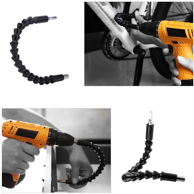 

Flexible Extension Bits Magnetic Hex Soft Shaft Screwdriver Kit for Electric Drill Bit