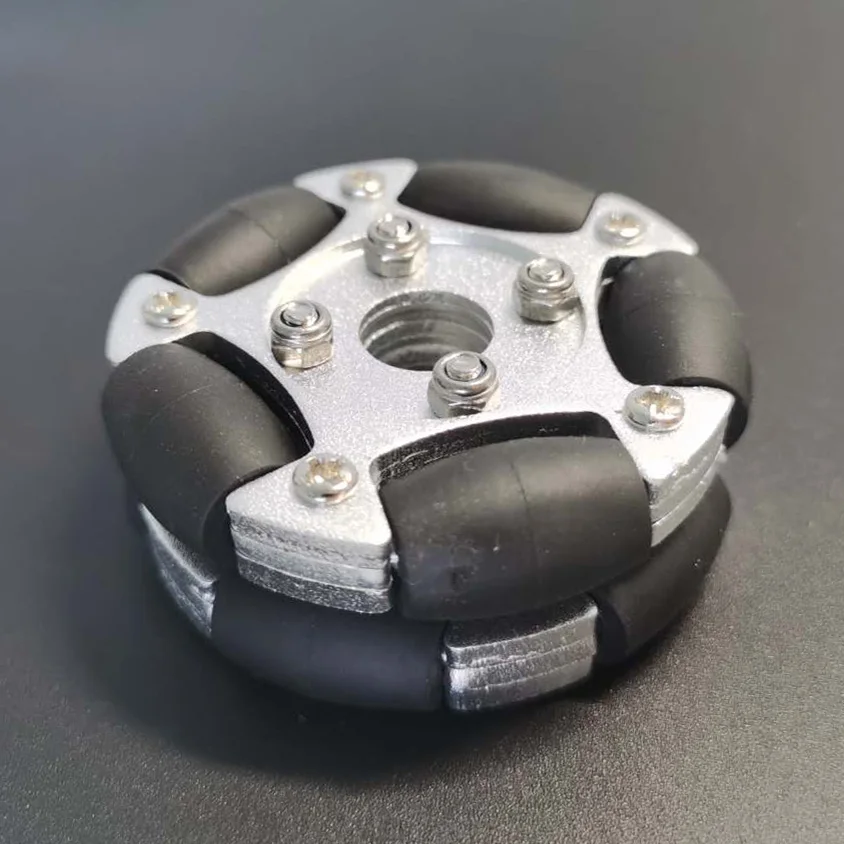 Алюминиевое двойное всенаправленное Колесо 58 мм | Игрушки и хобби