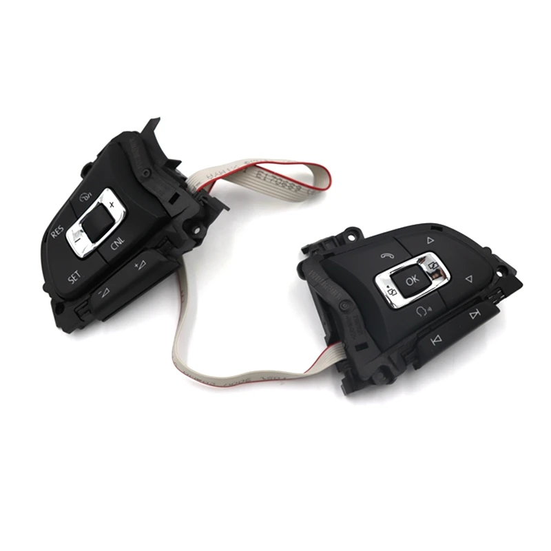Пара многофункциональных кнопок на руль переключатель круиз-контроля для Vw Golf 7