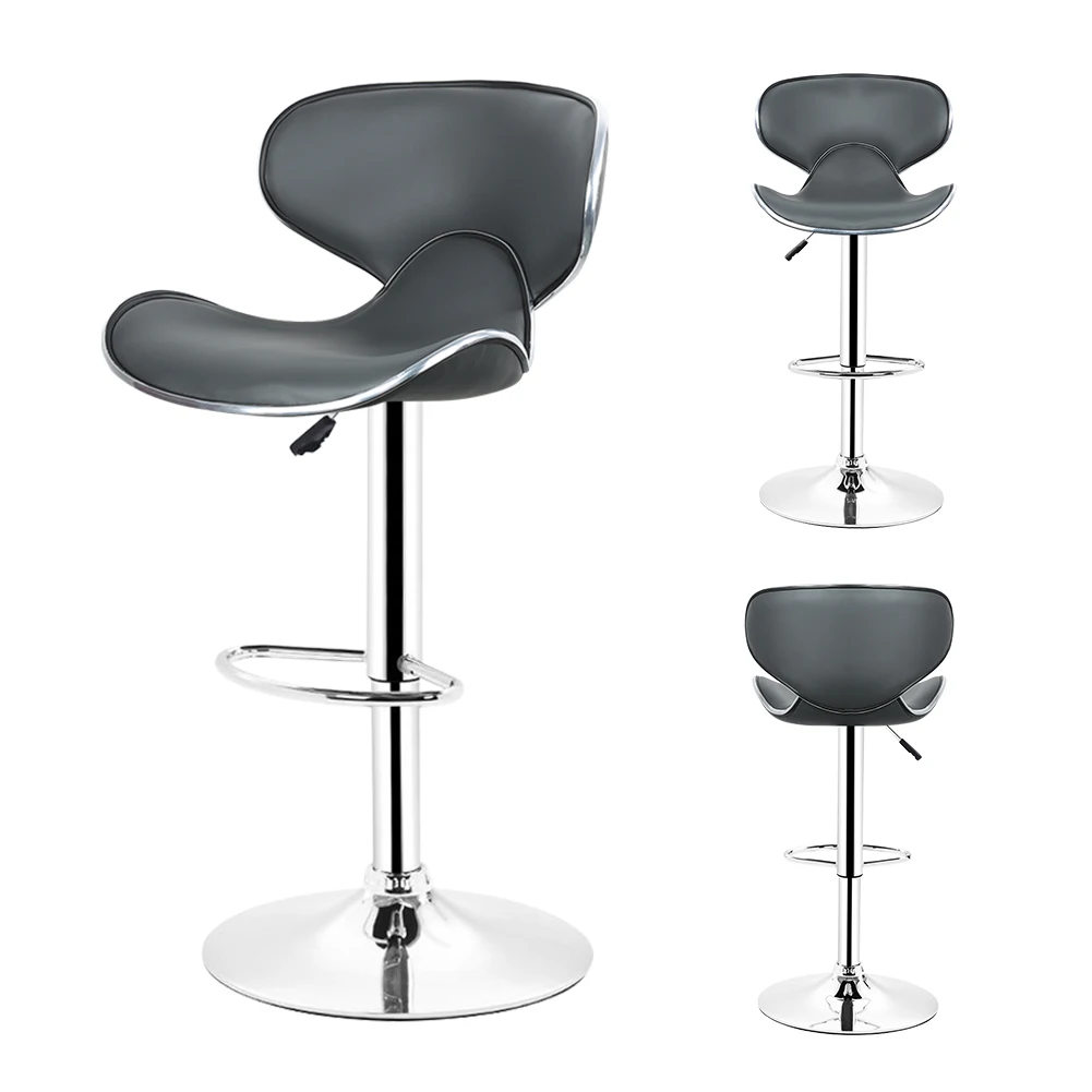 2 шт. кресло для бара искусственная кожа Бабочка спинка барные стулья стул