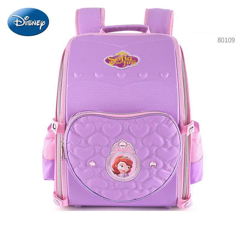 Оригинальные школьные портфели Disney для учеников начальной школы рюкзак Софии