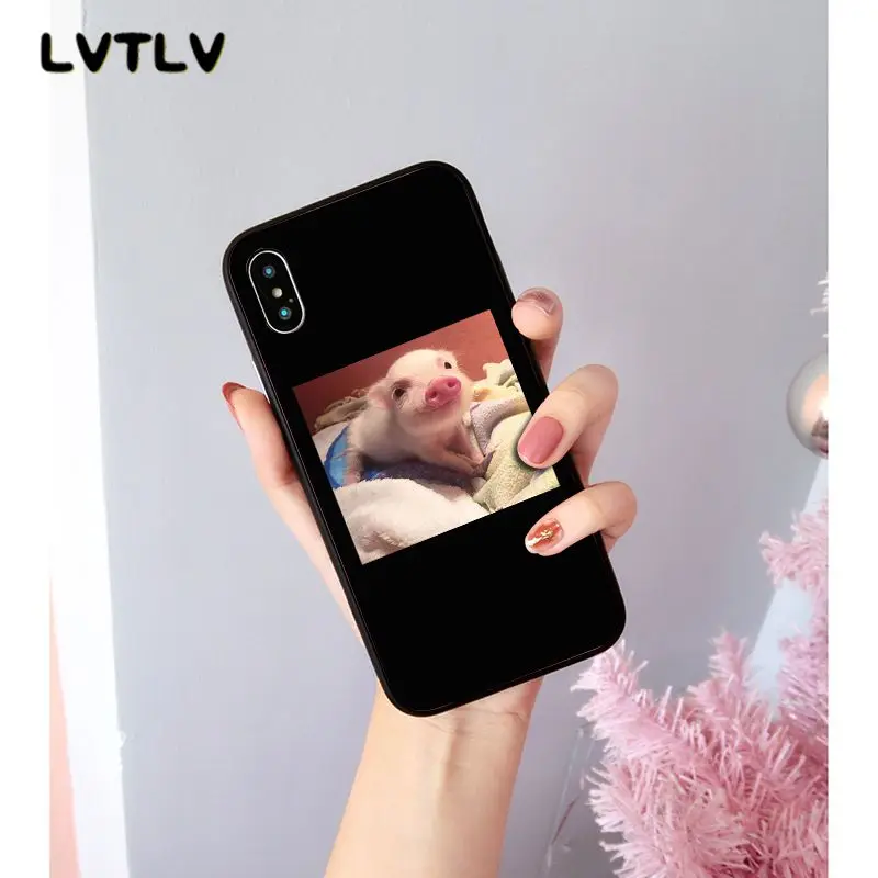 Милый маленький розовый чехол для телефона в виде свиньи Для iPhone XR 11 Pro MaxXS MAX 8 7 6 6S