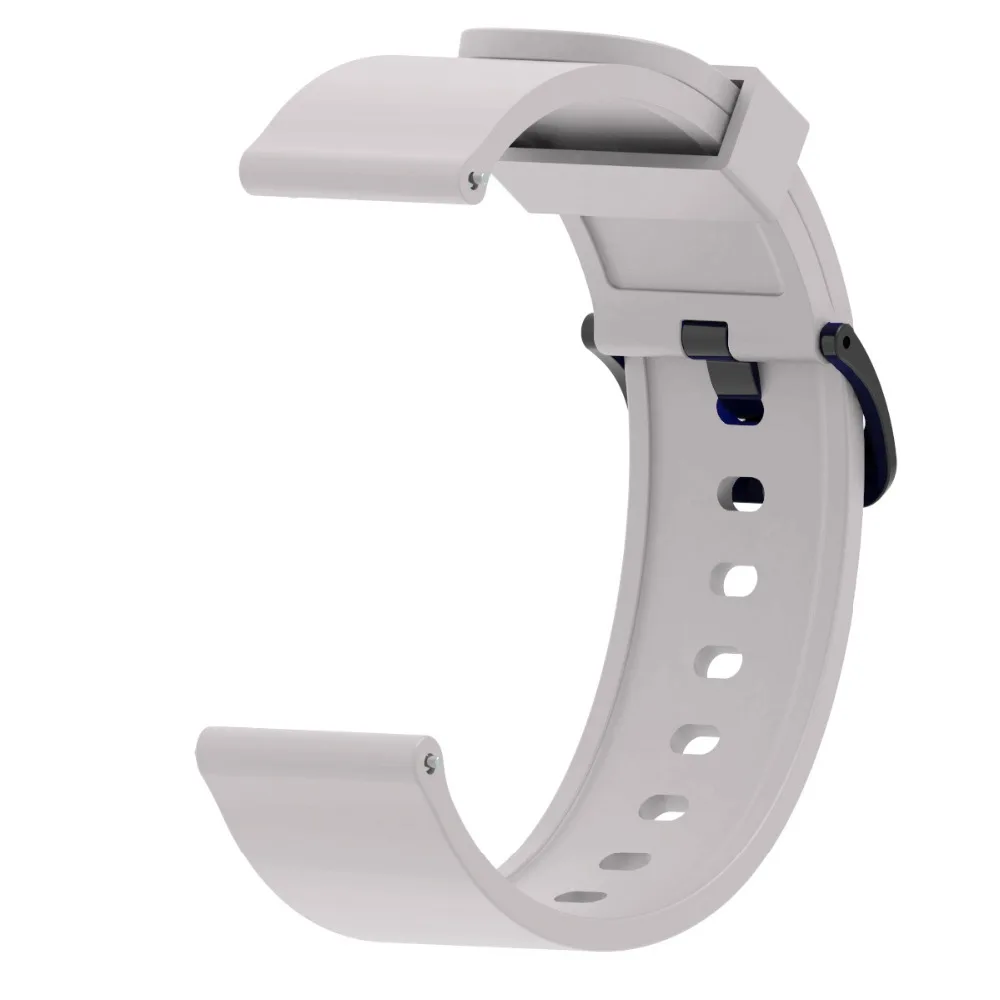 Silicone band For Xiaomi Huami Amazfit GTS GTR 42mm Bracelet for Huami Amazfit Bip Bit Pace Lite Wrist Strap 20mm Watchband