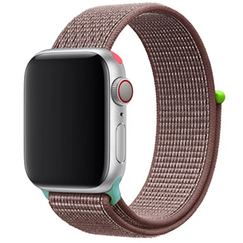 Последняя нейлоновый ремешок für apple watch группа 4 44 мм/40 мм, correa apple watch 3 42 мм/38 мм iwatch серии 4/3/2 bunte stecker чехол для телефона на руку
