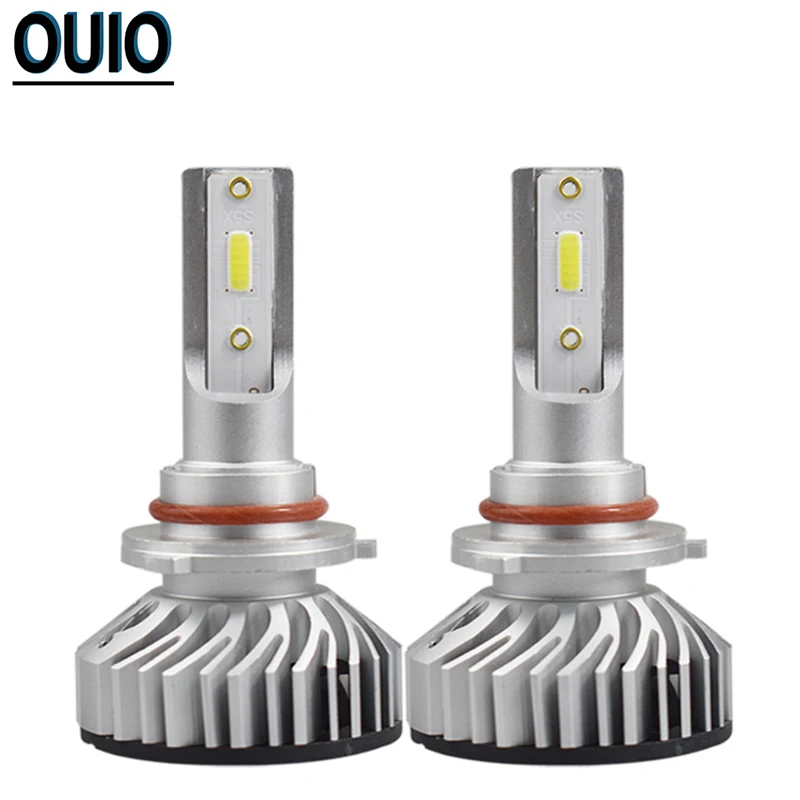 2PCS F2 Car Light Led Headlight Bulbs H1 H3 H4 H7 H8 H9 H11 H13 9005 9006 Silver Gold 8000LM 6000K 80W Fog Lights Auto Head Lamp |