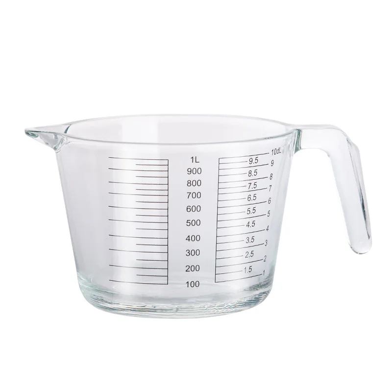 

Measuring cup graduated glass household high temperature egg cup milk tea flour ml measuring cup baking graduated cup