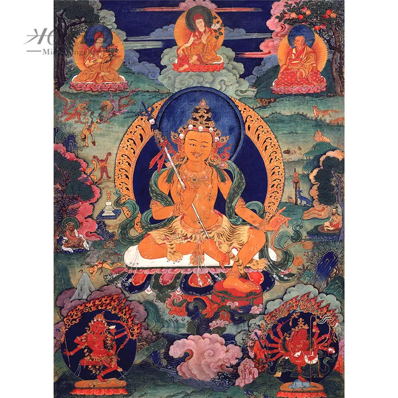 Микеланжело деревянные пазлы 500 1000 штук гуру ниима Осер тибетская буддийская