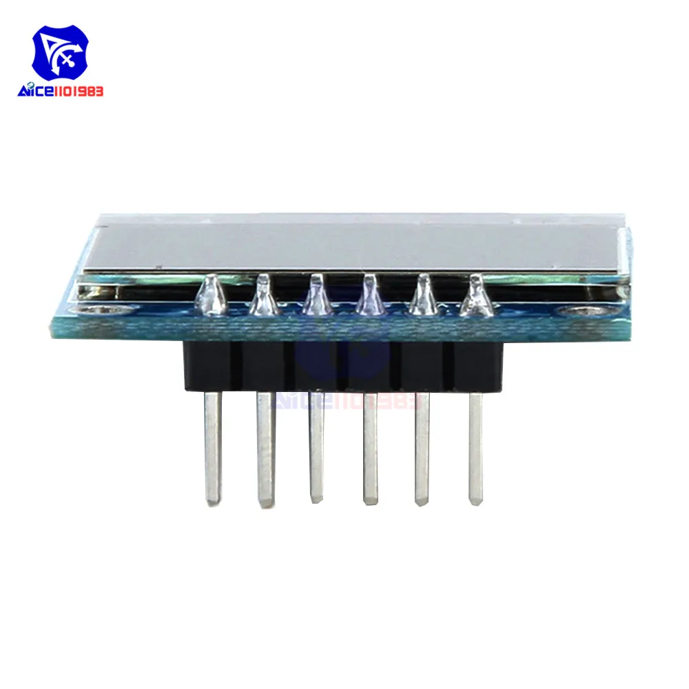 Diymore 0,96 дюймовый SPI igc OLED дисплей SSD1306 128*64 желтый и синий ЖК-дисплей модуль для Arduino 51 SMT32 I/O