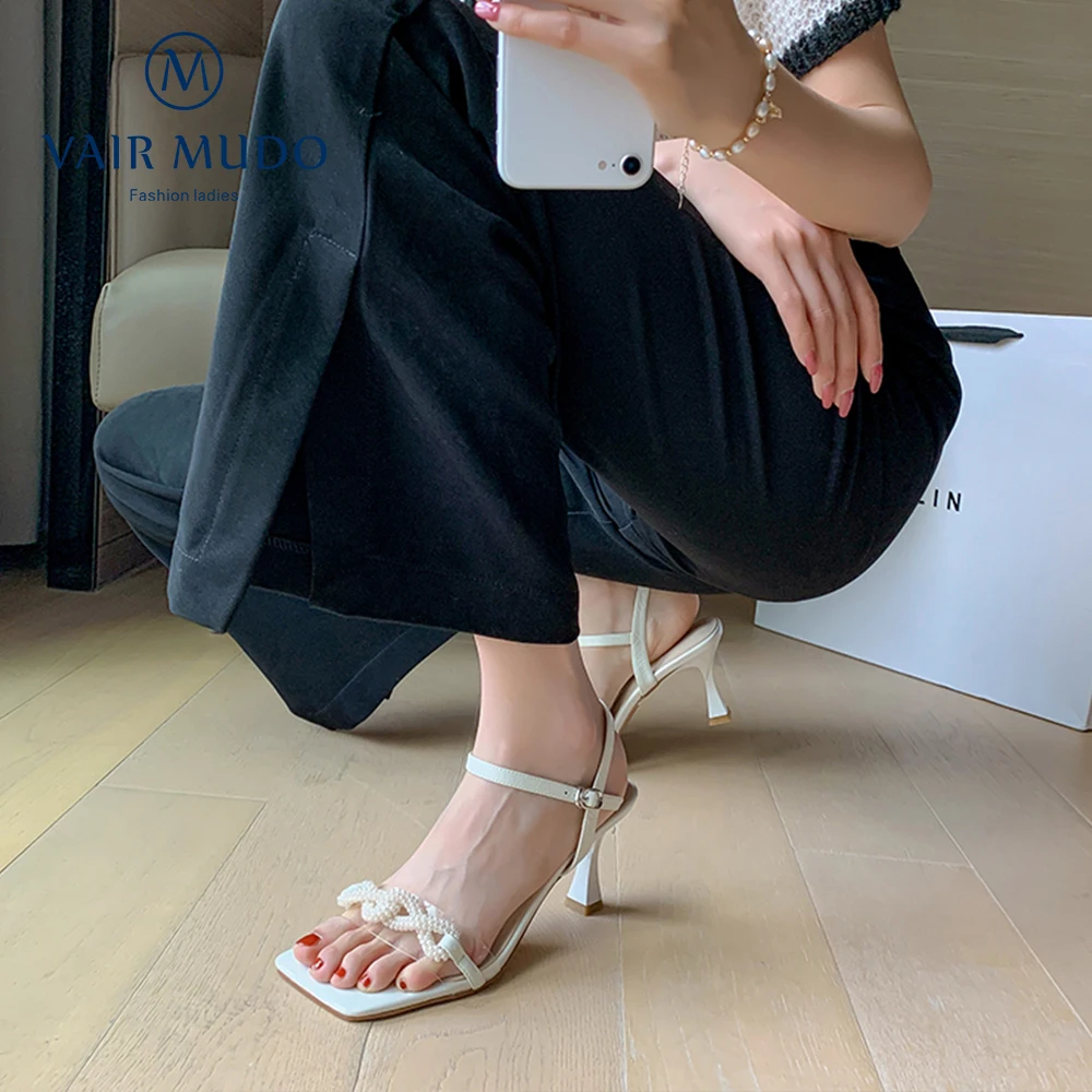 

Женские босоножки из натуральной овечьей кожи VAIR MUDO