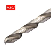 mzg l6542 10pcs straight shank 1 0mm 2 9mm hss high speed steel drill bits for cnc precision hole machining milling drilling