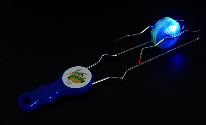 Мигающий трек игрушки йойо Магия спиннинг Топ гироскоп светящийся шар подарок