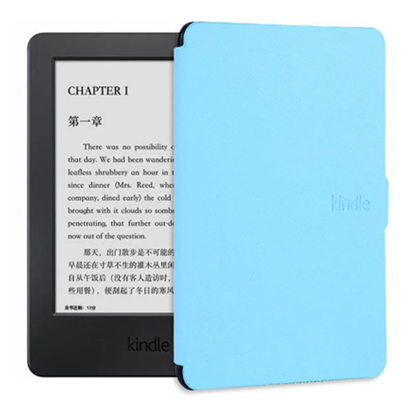 Blue Магнитный смарт-чехол для Amazon Kindle 8th Gen модель 6' чехол для планшета чехол для электронной книги для Kindle 8th с автоматическим пробуждением/спящим режимом - Цвет: Blue