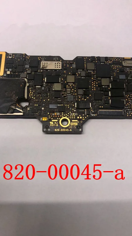 Неисправная логическая плата 2016 года 820-00045 820-00045-A/10/11 для Apple MacBook A1534 ремонт 12