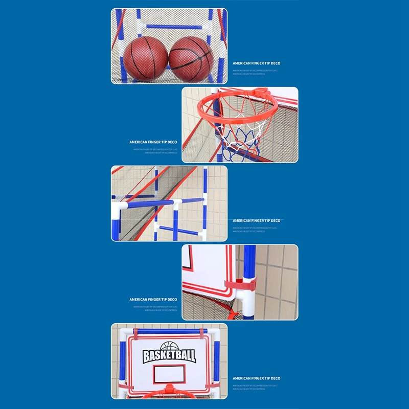 

Kids Arcade Basketball Hoop Shot Game Outdoor Indoor Sports Toy Removable Basketball Hoop Training Toy