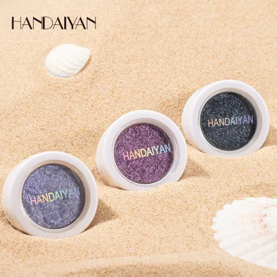1Box Eyeshadow Mud Easy to Wearfull professional Makeup Sequins Glitter Loose Shimmer Pigment potato Eye Shadow Cream |