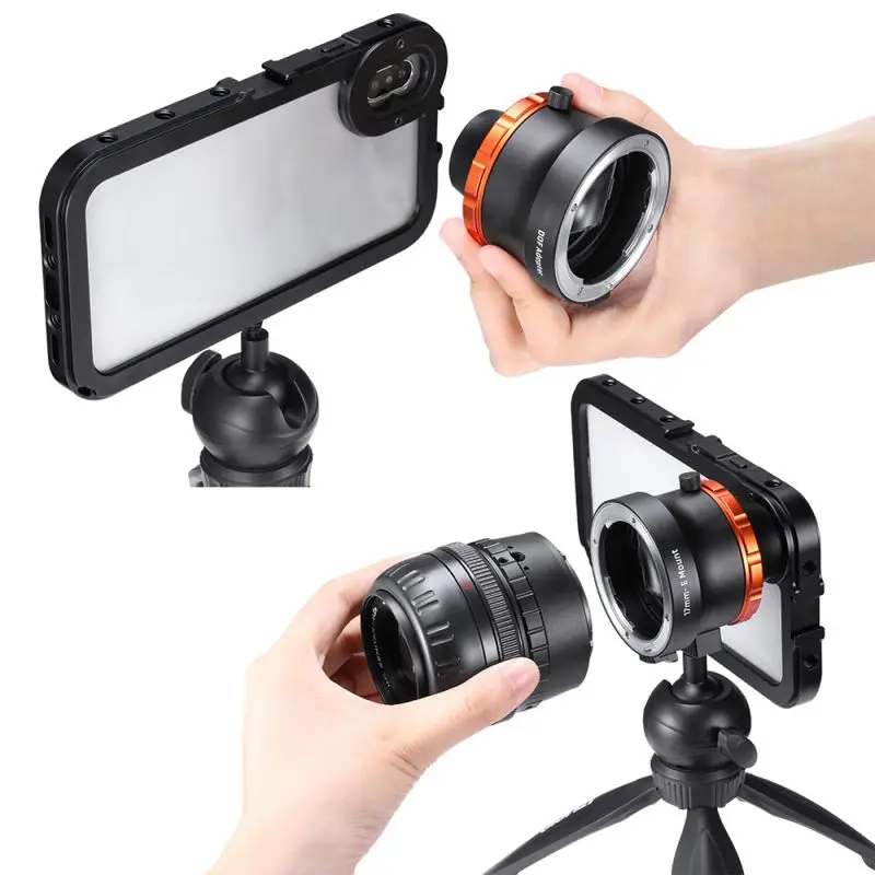 Адаптер Ulanzi DOF E Mount Full Frame camera Lens Adapter для смартфона SLR/DSLR и объектива камеры