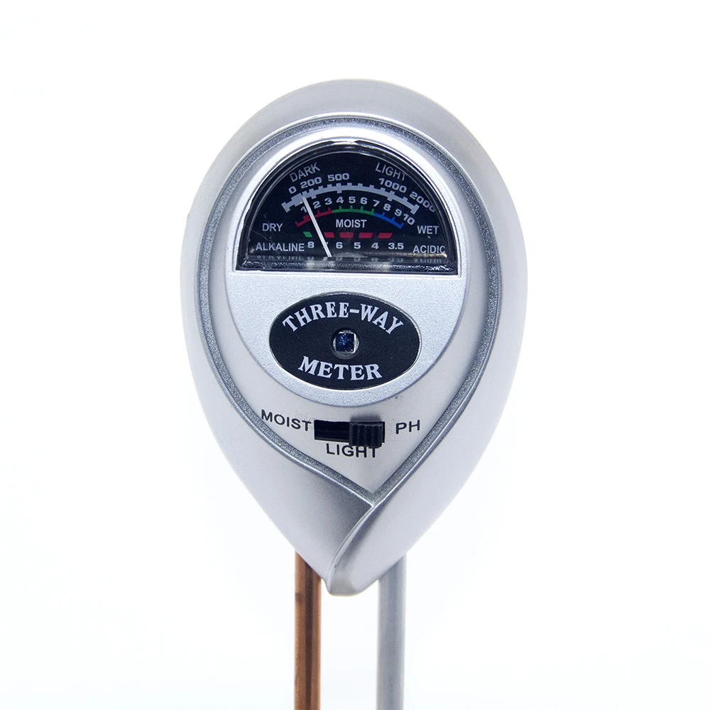 Измеритель влажности почвы 3 в 1 анализатор влажности/светильник щенности/PH