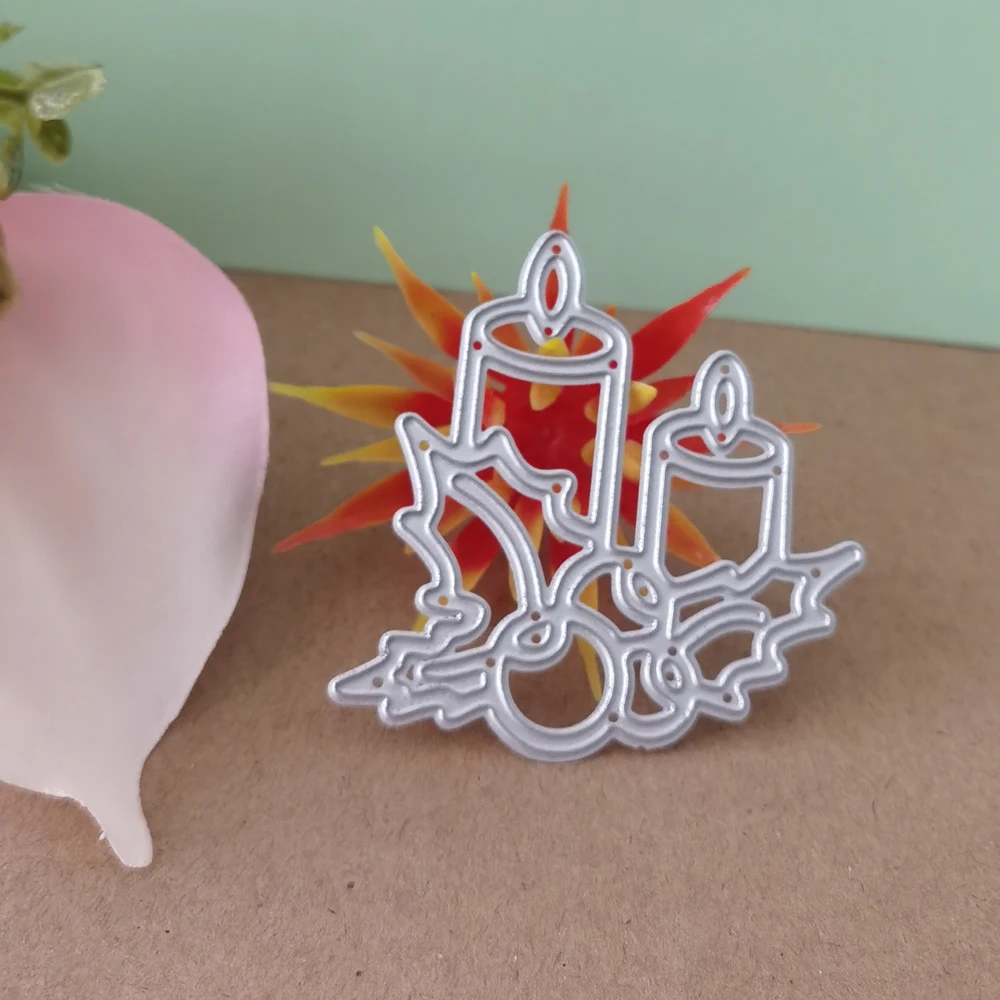 День рождения свечи и приветствия Английский алфавит металлическая резка пресс