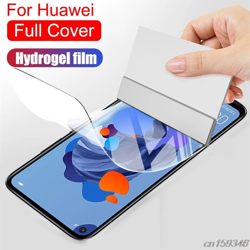 Защитная пленка для Huawei Nova 7 Pro, 6 SE, Гидрогелевая пленка, защита для экрана Huawei Nova 3, 3E, 3i, 4, 4E, 5, 5i, 5T, не стекло