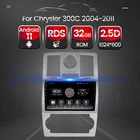 Автомагнитола для Chrysler Aspen 300C, Android 11, 4 ядра, Wi-Fi, BT, GPS-навигация, 2004, 2005, 2006, 2007, 2008
