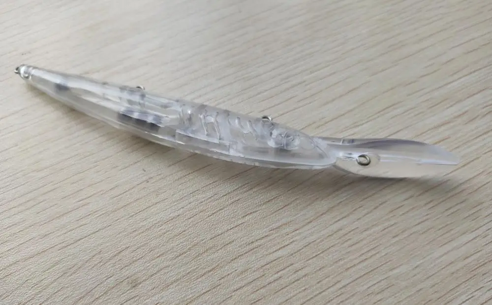 10 шт. Неокрашенная рыболовная приманка тело гольян рыболовный воблер