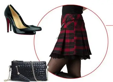 Клетчатая мини-юбка Clobee Kilt с оборками шерсть 2019 модные женские вечерние юбки