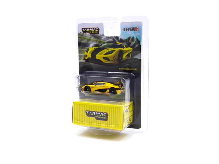 

Tarmac Works 1:64 Koenigsegg Agera RS yellow Diecast Model Car