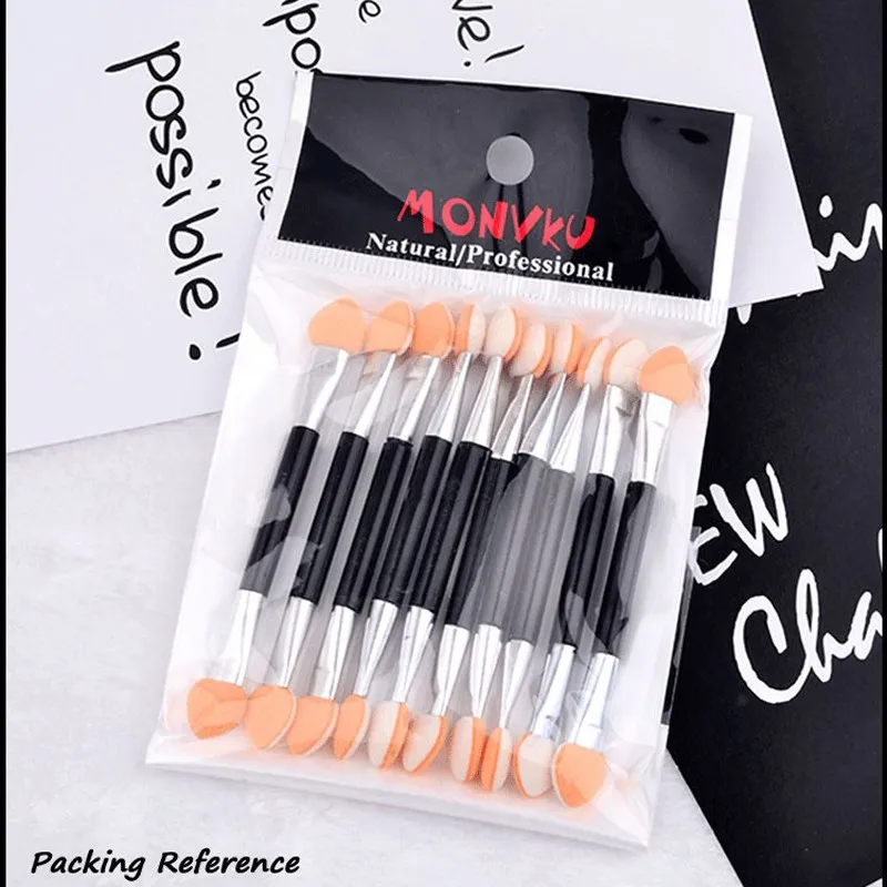 10 цветов аппликатор для теней профессиональная губка двухсторонние