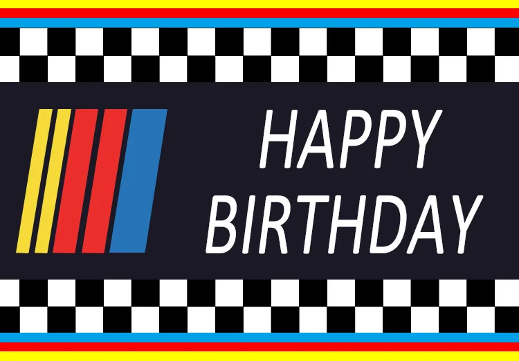 GFUITRR гоночный Баннер фотография фон для мальчиков день Рождения Вечеринка фоны