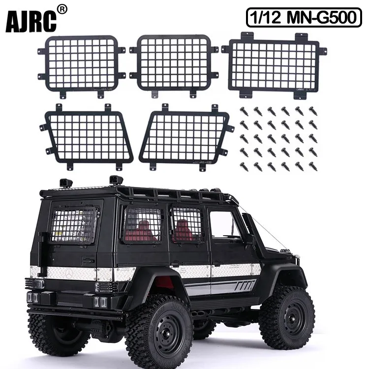 

1:12 Mn-g500 Metal Car Window Net Side Window Tail Window 1/12 Remote Control Car Parts