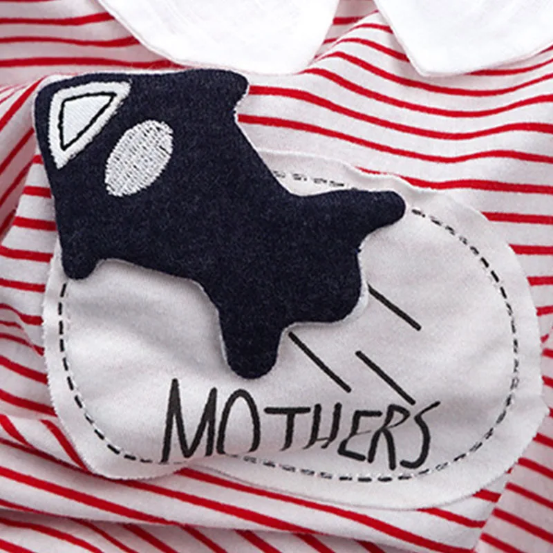 2019 Новая летняя хлопковая повседневная одежда в полоску с короткими рукавами и