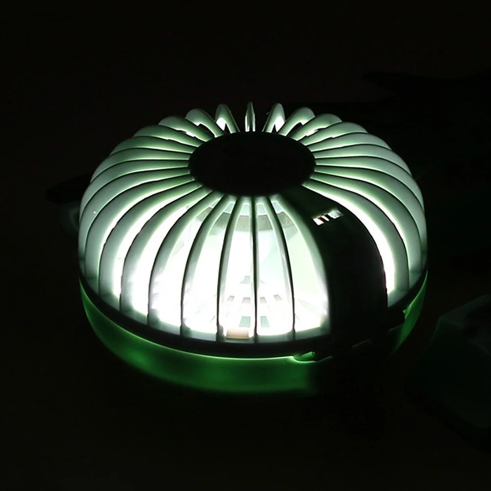 Милый Кот Портативный карманный мини вентилятор Перезаряжаемые LED заполняющий