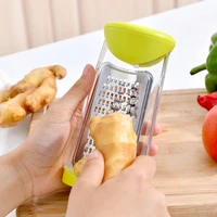 creative garlic grinder grater manual food processor stainless steel fruit slicer knife vegetable tools kitchen accessories