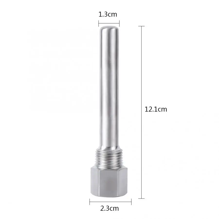1/2 NPT Thermowell Acogedor из нержавеющей стали для датчиков температуры | Инструменты