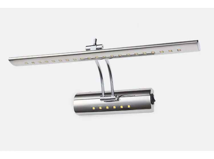 

1pc WholeSale Dropshipping MOONBIFFY Wall Lamp Bathroom Led Mirror Light AC 220V 240V 110V 7W 40cm 9W 55cm Wall Sconces Light