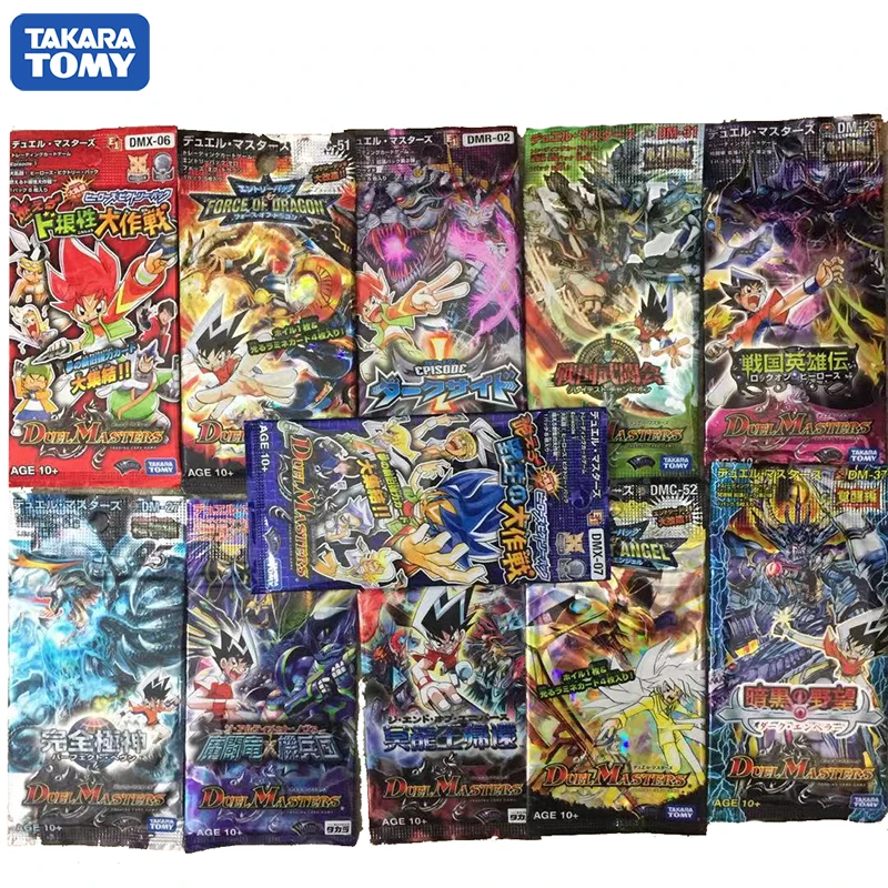 Takara Tomy Crads Duel Masters Card 5 шт./пакет чехол для рабочего стола флэш коллекционная карточка игры 3D коллекции детские игрушки