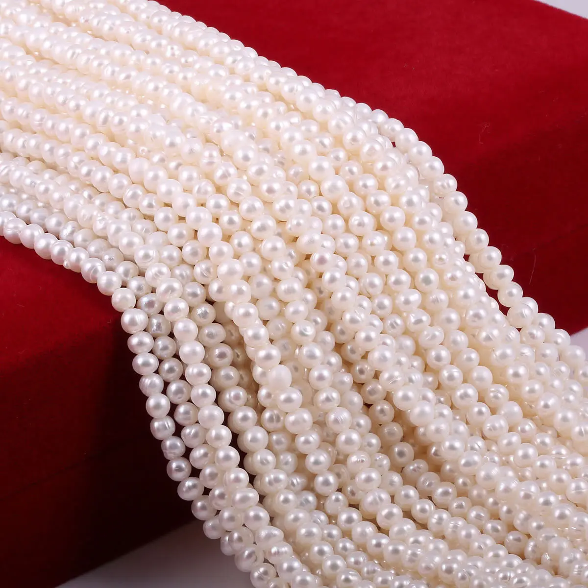 Натуральный пресноводный жемчуг бусины 4-8 мм высокое качество свободные