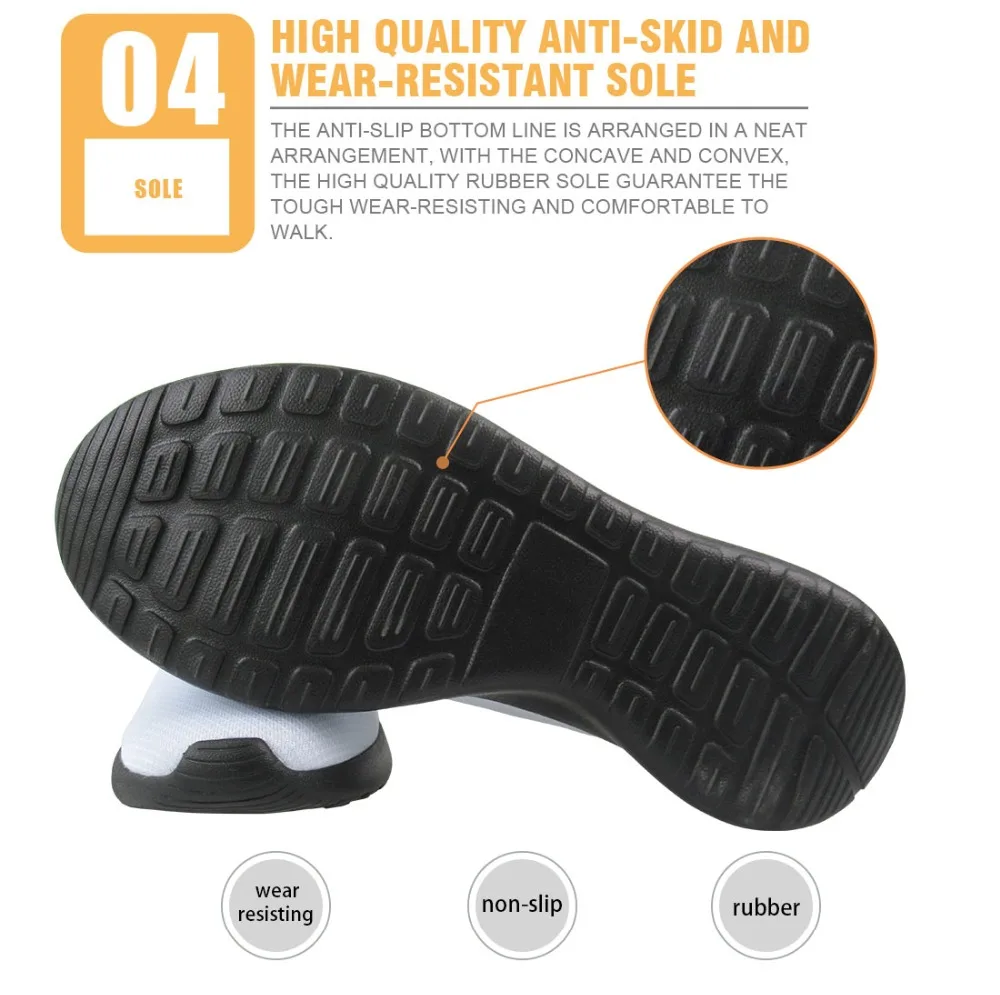 

NOISYDESIGNS Blue Cartoon Nurse Pattern Breathable Outdoor Sneakers for Women Light Mesh Running Shoes Flats Shoes Zapatos Mujer