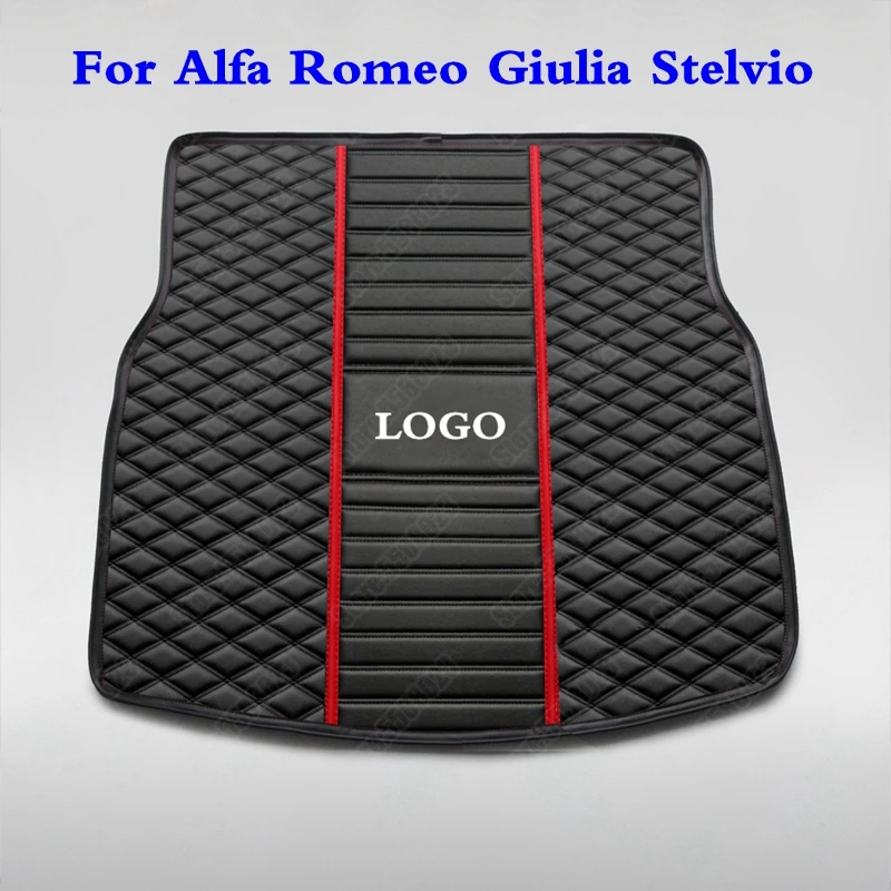 Кожаные 3D подкладки для багажника автомобиля водонепроницаемые коврики ALFA ROMEO