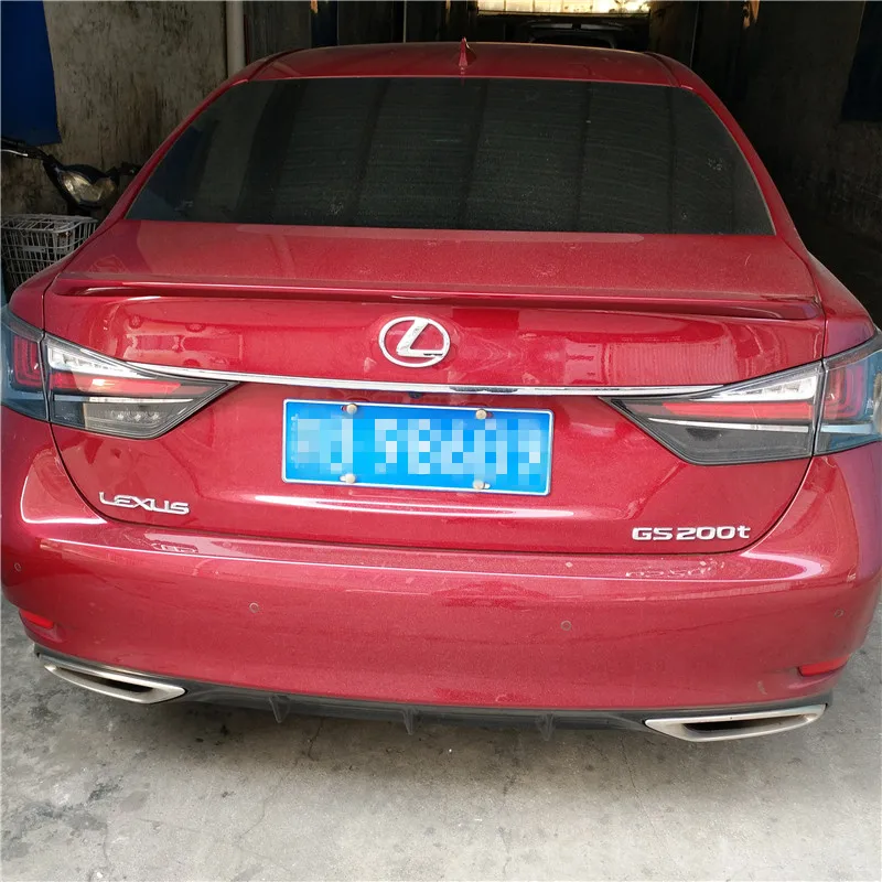 Спойлер для Lexus GS250 GS350 GS450 материал ABS заднее крыло автомобиля цвет праймера