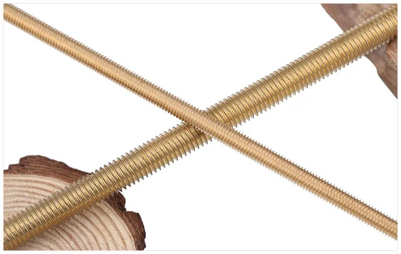 Медный медный винт с двойной головкой зуб бар медь M2 M2.5 M3 M4 M5 M6 M8 M10 M12 M14 M16 M18 M20