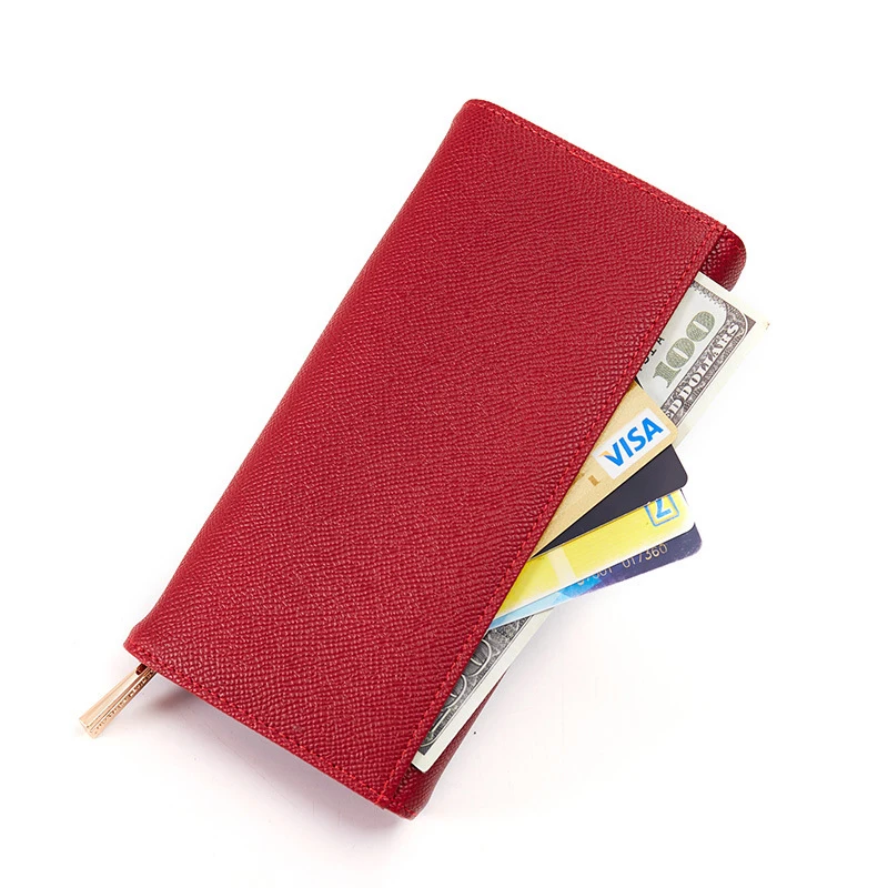 YIZHONG роскошные кожаные женские длинные кошельки и женский клатч кошелек Дамский